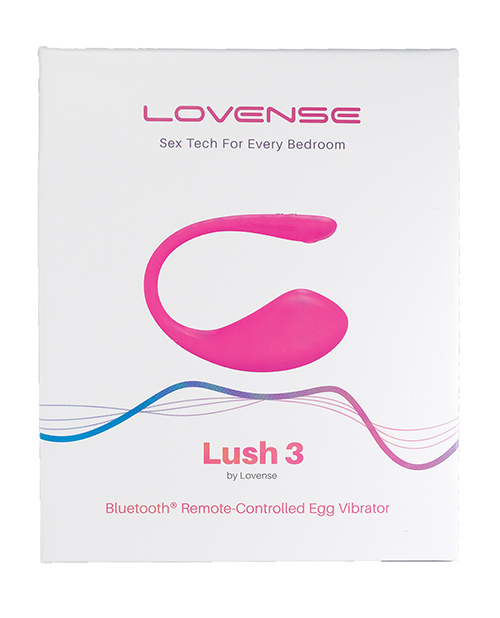 Lovense Lush 3 Camming Vibrator, Mini Wearable Bullet Vibrator for Women - Pink - image 1 of 6