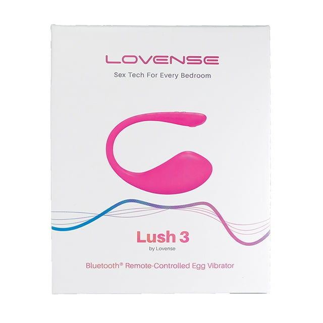Lovense Lush 3 Camming Vibrator, Mini Wearable Bullet Vibrator for Women - Pink