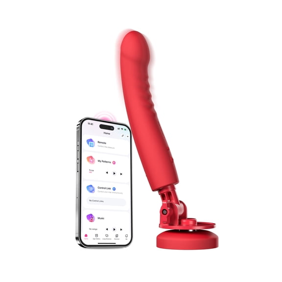 Lovense Mission 2 Automatic Telescopic Dildo Vibrator
