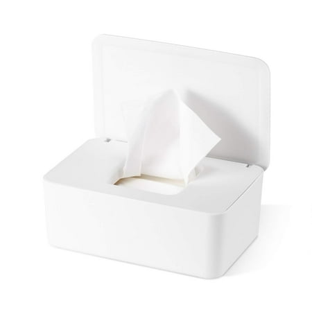 Loveon Refillable Baby Wipes Holder, White