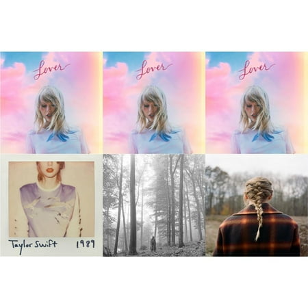 Lover (Deluxe) (Version 2) & Lover & Lover (Deluxe) (Version 1) & 1989 & Folklore (Edited) & Evermore (X) [CD Bundle]