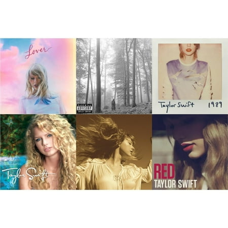 Lover & Folklore (X) & 1989 & Taylor Swift & Fearless (Taylor's Version) (2CD) & Red