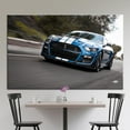 thumbnail image 1 of Lover Gift Canvas Art, Blue Car Canvas Art, Car Design Canvas Art, Car Photo Canvas Art, Car Art, Car Poster, Garage Art, Canvas Wall Decor - 5P-Rolled Canvas, 1 of 9