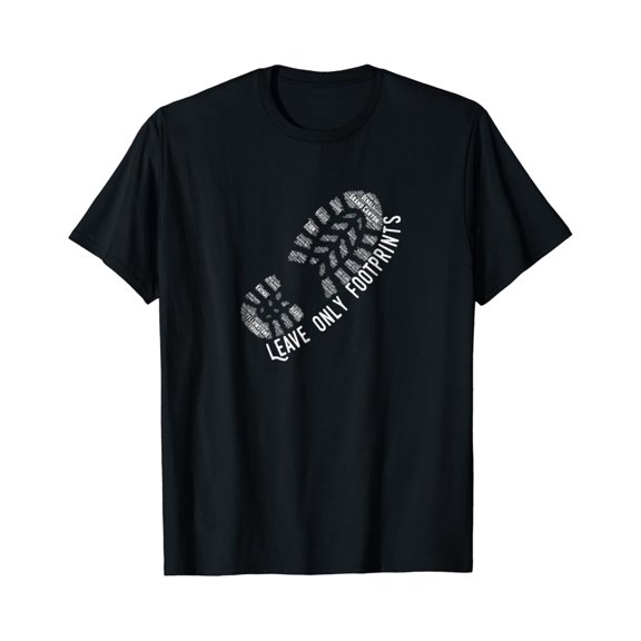 Lover Leave Only Footprints T Shirt