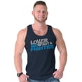 thumbnail image 1 of Lover Not Fighter Peace Love Friendly Tank Top T Shirts Men Women Brisco Brands S, 1 of 5