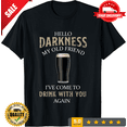thumbnail image 1 of Lover Shirt Hello Darkness My Old Friend Funny Drinking BBQ Retro Tee, NEW INSTOCK-TH78205, 1 of 2