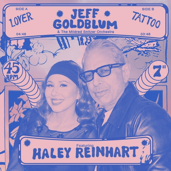 Jeff Goldblum & The Mildred Snitzer Orchestra Lover/Tattoo (Vinyl Record) 7" Single