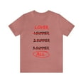 thumbnail image 1 of Lover - Three Summers - Unisex Jersey Short Sleeve Tee, 1 of 4