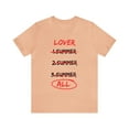 thumbnail image 1 of Lover - Three Summers - Unisex Jersey Short Sleeve Tee, 1 of 4