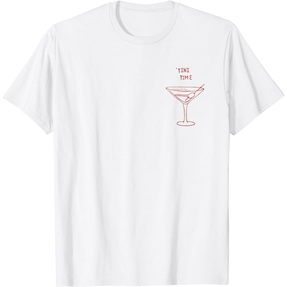 Lover Tini Time Martini T-Shirt