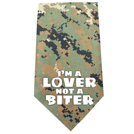 Lover not a Biter Screen Print Bandana