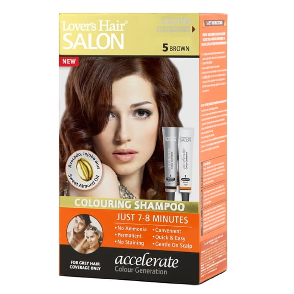 Lover's Hair Salon -Colouring Shampoo - 2.0 fl oz(60ml) - Brown