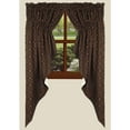 thumbnail image 1 of Lover's Knot Jacquard Prairie Gathered Curtains - 72x63, 1 of 4