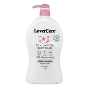 LoverCare Goats Milk Body Wash 40.7 fl oz 1200ml - Cherry Blossom