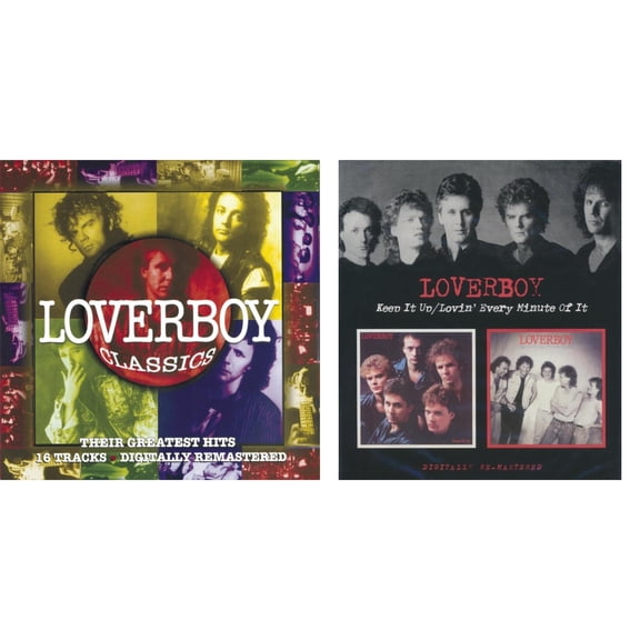 Loverboy Classics & Keep It Up / Lovin Every Minute Of It (Remastered) [CD Bundle]