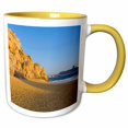 thumbnail image 1 of 3drose, Lovers Beach, Cabo San Lucas, Baja, Mexico - Sa13 Dpb0692 - Douglas Peebles, 15oz Two-tone Yellow Mug, 1 of 6
