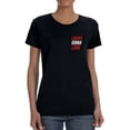 thumbnail image 1 of Lovers Gonna Love Women Black T-Shirt, Female XX-Large, 1 of 4