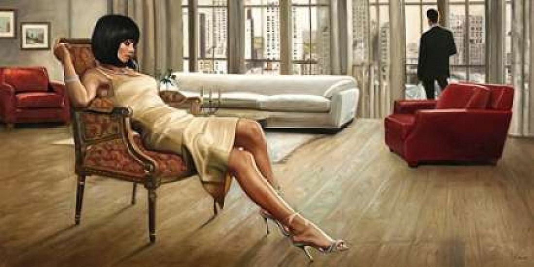 Lovers Nest Canvas Art - Pierre Benson (24 x 48)