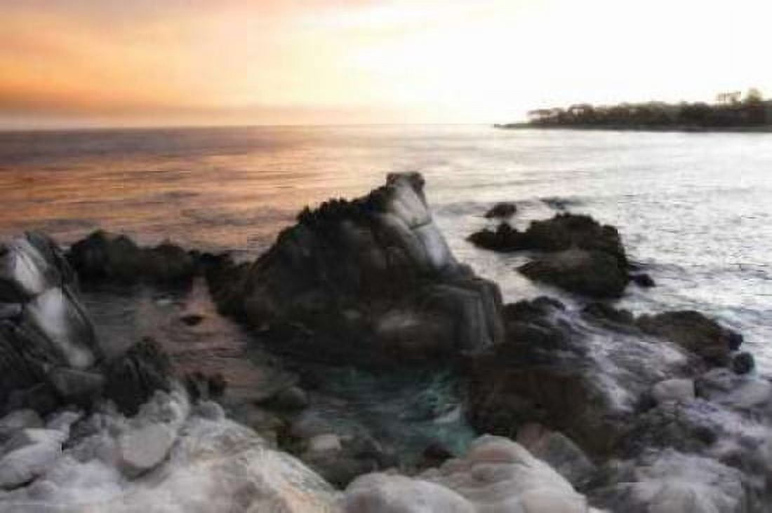 Lovers Point Sunset II Canvas Art - Alan Hausenflock (24 x 36)