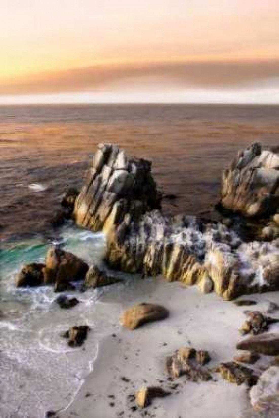 Lovers Point Sunset V Canvas Art - Alan Hausenflock (24 x 36)