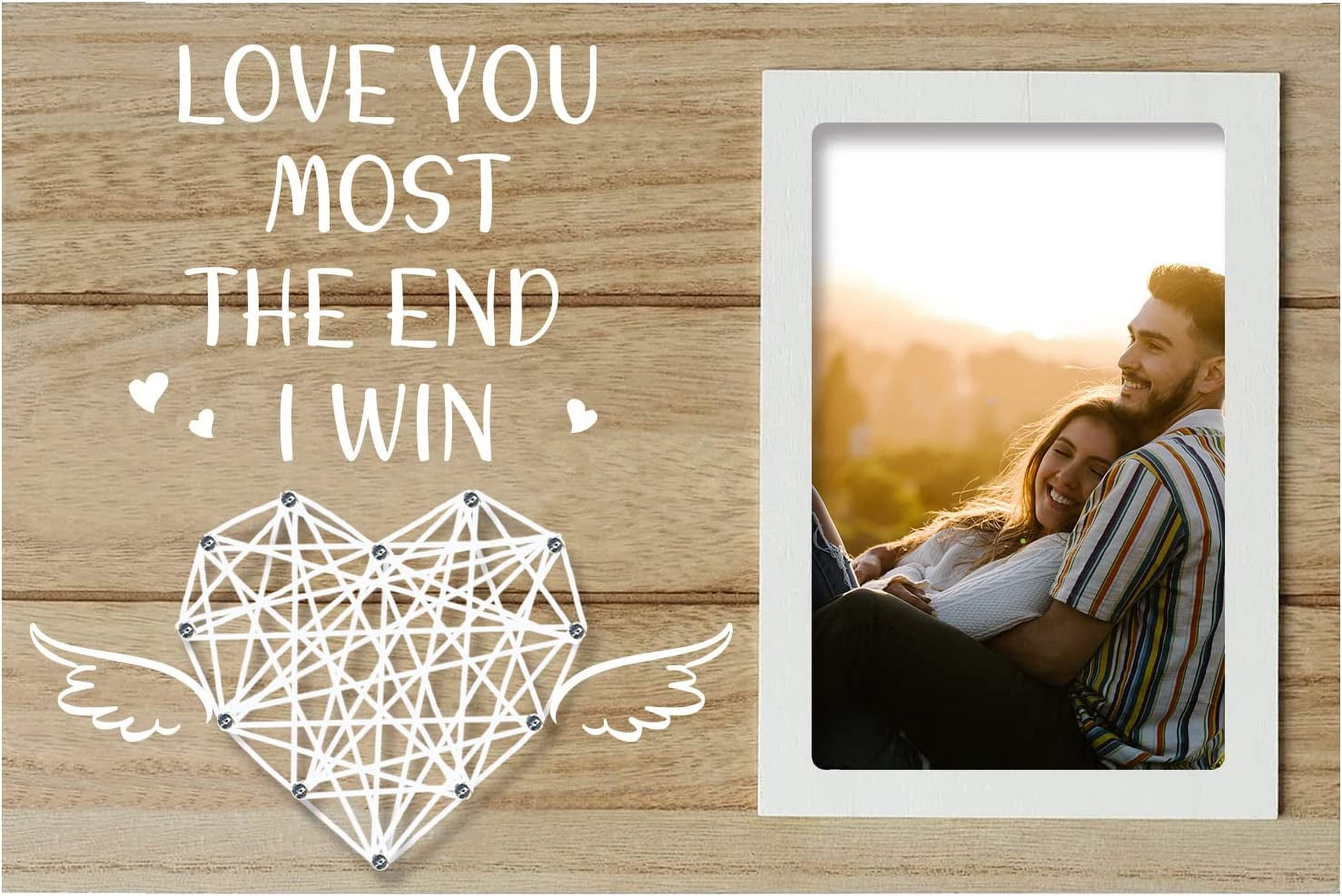 Tripping Frame Lovers Romantic Picture Frame Engagement Wedding Gifts for DIY Engaged ...