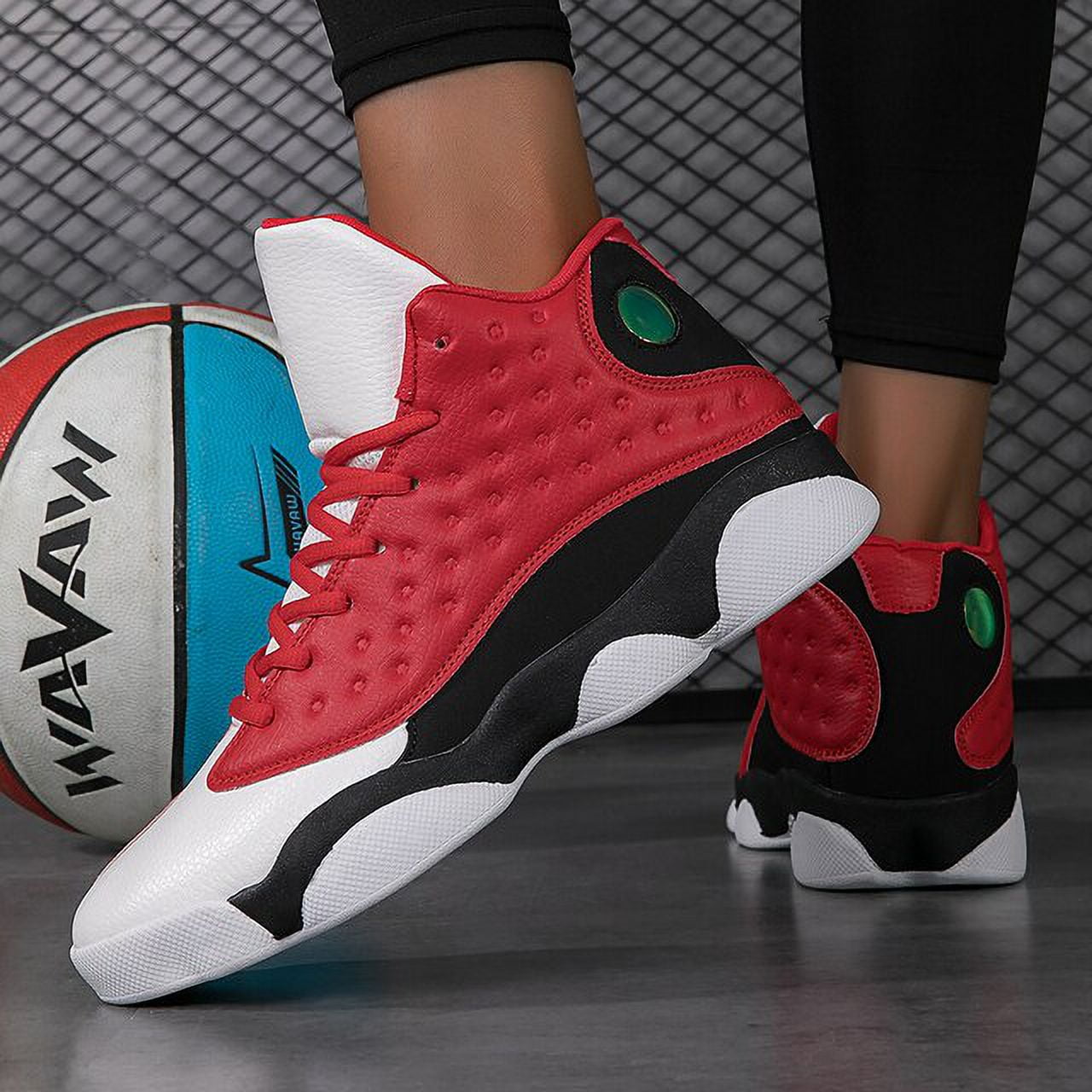 Lovers hightop basketball shoes women's sports casual shoes men's