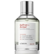 Lovery Saffron Amber Eau de Parfum, Clean and Long Lasting Perfume for Men and Women, 3.4 Oz.