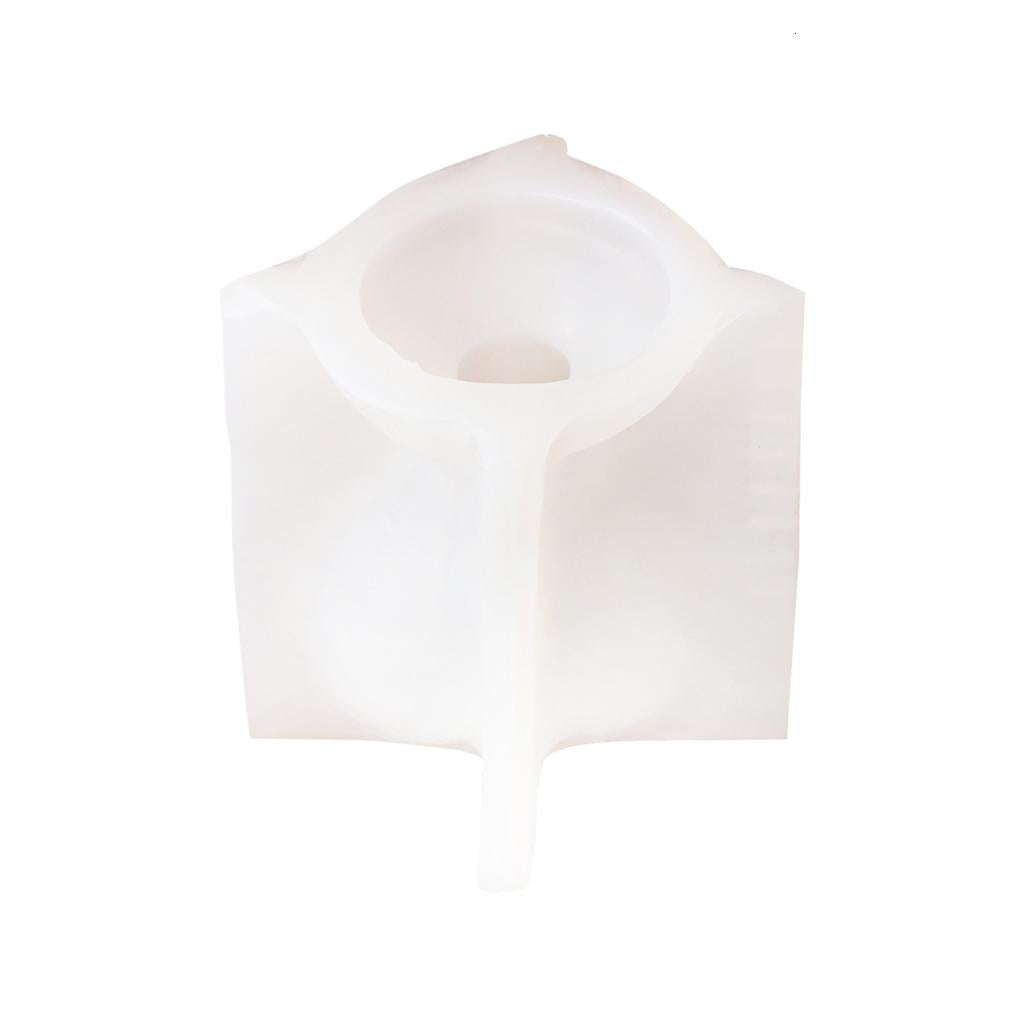 Loves Heart Candle Mold Heart Shaped Silicone Candle Moulds Valentines Day Decor