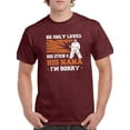 thumbnail image 1 of Loves His Stick And His Nana T-Shirt Men -Smartprints Designs, Male 3X-Large, 1 of 4