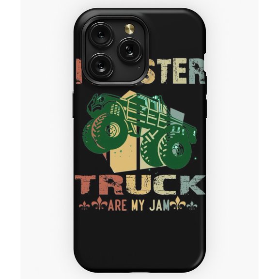 Loves Monster Truck Funny Off-Road Vehicle Fan A7343 Phone Case for iPhone 11 to 17 Pro Max