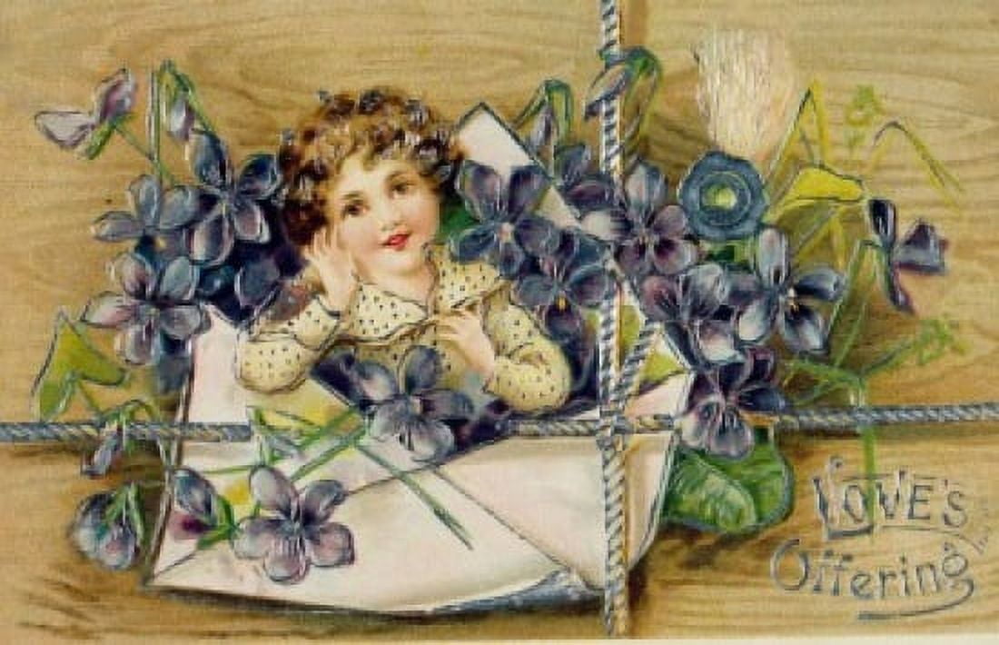 Loves Offering Nostalgia Cards Canvas Art - (18 x 24)