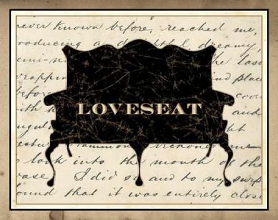 Loveseat Canvas Art - Rolland Designs (22 x 28)
