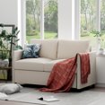 Loveseat Sofa 52\u201D Small Couch Room ToolFree Setup Sofas 2 Seater