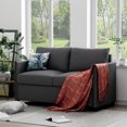 Loveseat Sofa 52\u201D Small Couch Room ToolFree Setup Sofas 2 Seater