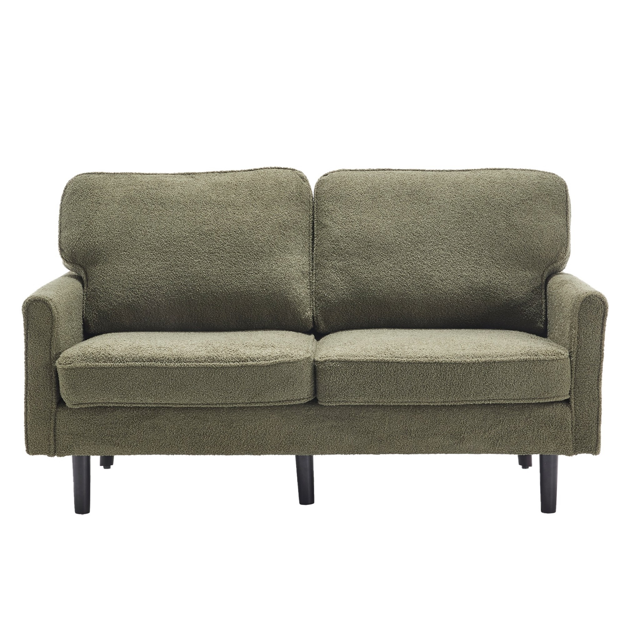 Loveseat Sofa, Mid Century Modern Love Seat, 2 Seater Sofa Couches for ...