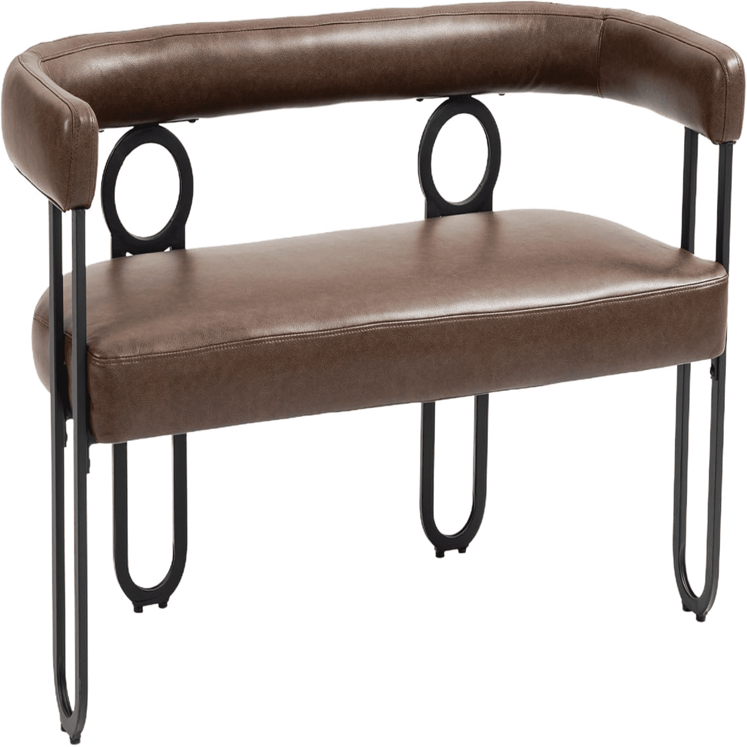 Loveseat Sofa for Small Spaces Small Sofa Couch with Metal Frame ...