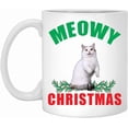 thumbnail image 1 of Lovesout Munchkin Cat White Meowy Christmas 2025 Gifts New Years 2026 Decorations Coffee Mug White 11 oz, 1 of 5