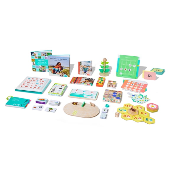 Lovevery, The Reading Skill Set, Learn to Read for Pre-K and Kindergarten, Fun Phonics Games and Books, Part 1