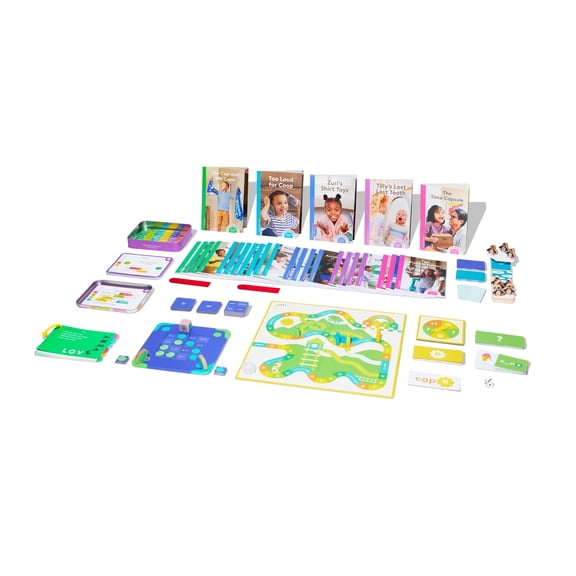 Lovevery, The Reading Skill Set for 1st & 2nd Grade, Includes 3 Games & 27 Books for Early Readers, Part 3