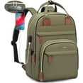 thumbnail image 1 of Lovevook Anti-Theft Separate Laptop compartment 15.6 inch Laptop Bag with Lock, Green, 1 of 8
