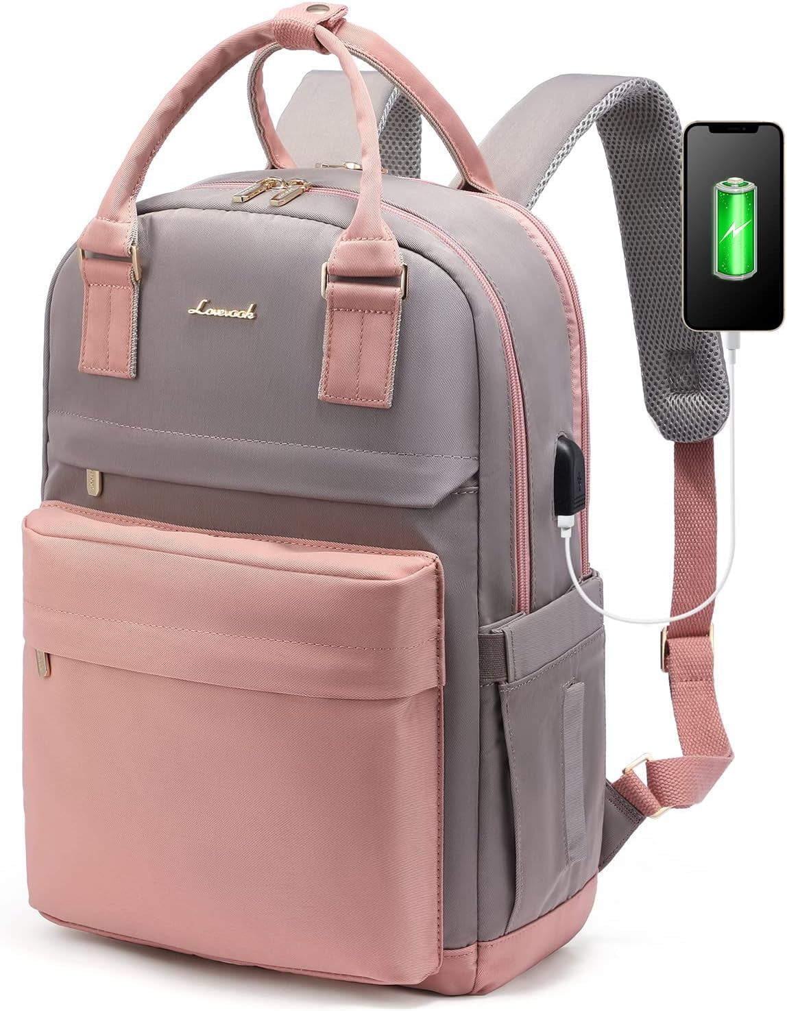 Travel Backpack Lunch Bag For Women Inch Laptop Backpack With