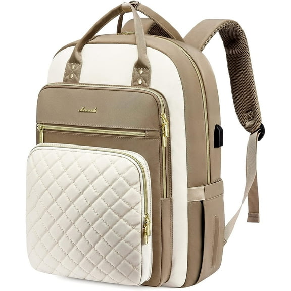 Lovevook Laptop Backpack Purses for Women,Nurse Teacher College Work Study Commuter Bag with 15.6 inch Laptop Compartment,Lightweight Travel Casual Daypacks With USB Port