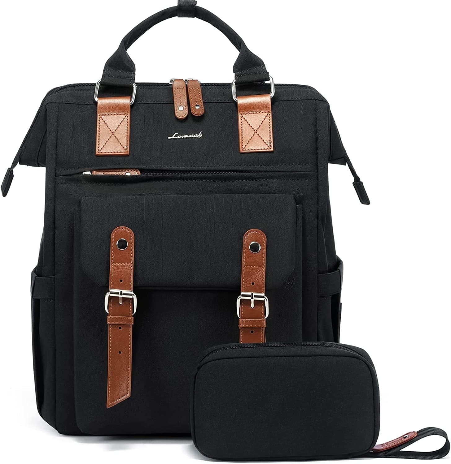 Lovevook Laptop Backpack for Women 15.6",Cute Work Travel Commuter Daypack,Nurse Doctor Teacher Backpack Purses College Computer Bookbag