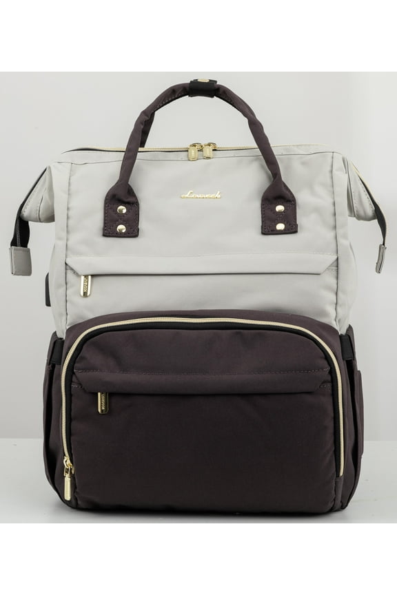 Laptop Backpack for Women,15.6inch Business Computer Bag Teacher Nurse Backpack Purse with Anti-Thief Pocket, Larger Waterproof Travel Bag College Backpack with USB Charging Port