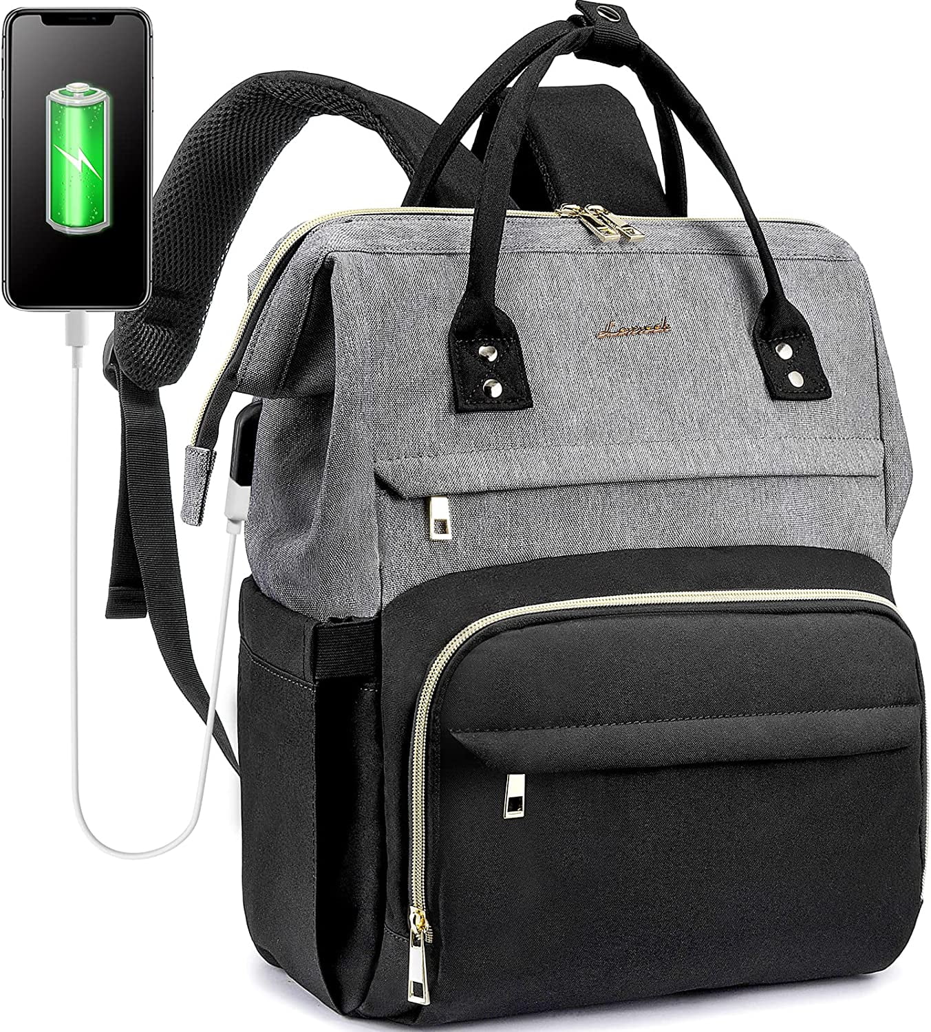 Lovevook Laptop Backpack for Women,17inch Business Computer Bag Teacher ...