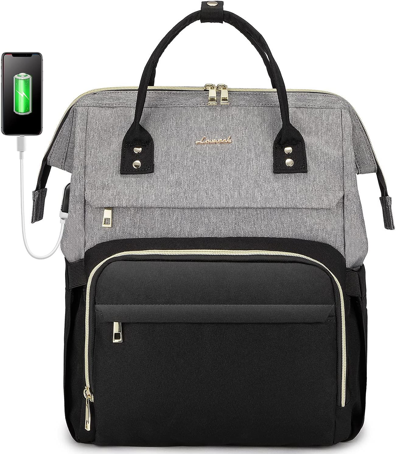Lovevook Laptop Backpack for Women,17inch Business Computer Bag Teacher ...