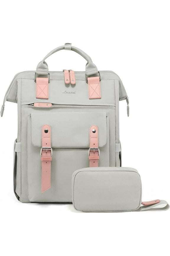 Laptop Backpack for Women 15.6",Cute Work Travel Commuter Daypack, College Computer Bookbag Nurse Doctor Teacher Backpack Purses