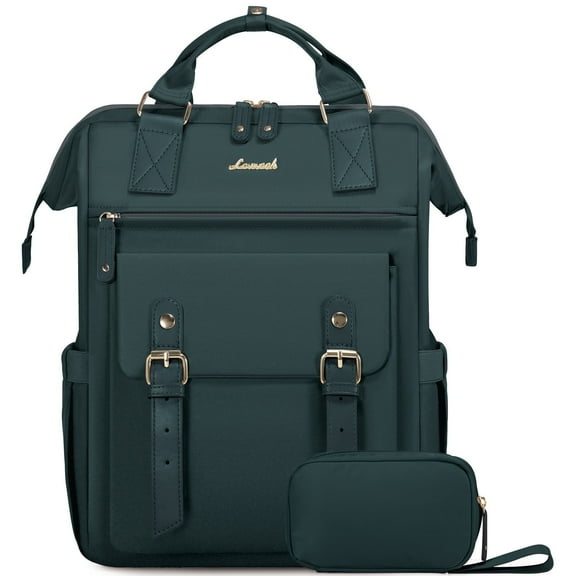 Lovevook Laptop Backpack for Women 15.6",Cute Work Travel Commuter Daypack, College Computer Bookbag Nurse Doctor Teacher Backpack Purses