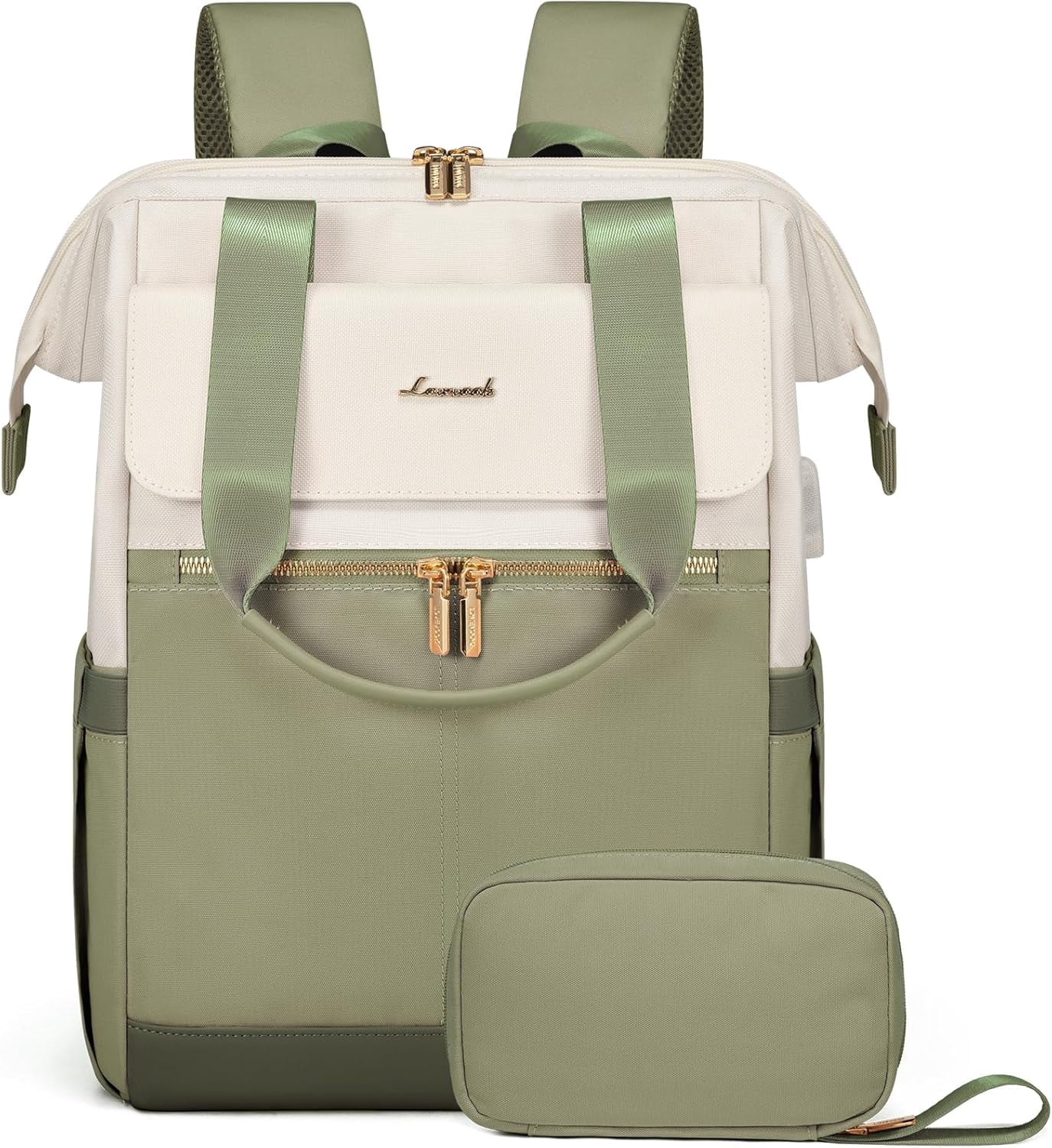 Lovevook Laptop Backpack for Women 15.6 inch, Fashion Women Laptop Work Bag, College Teacher Nurse Backpack Purse