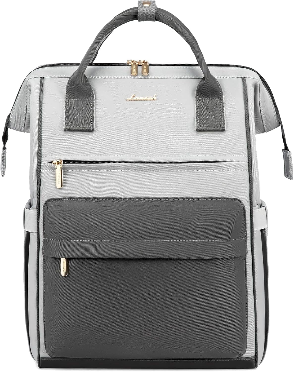 Lovevook Laptop Backpack for Women, Vintage Teacher College Nurse Work Computer Bag Fit 15.6" Laptop with USB Port, Waterproof Travel Backpack Purses